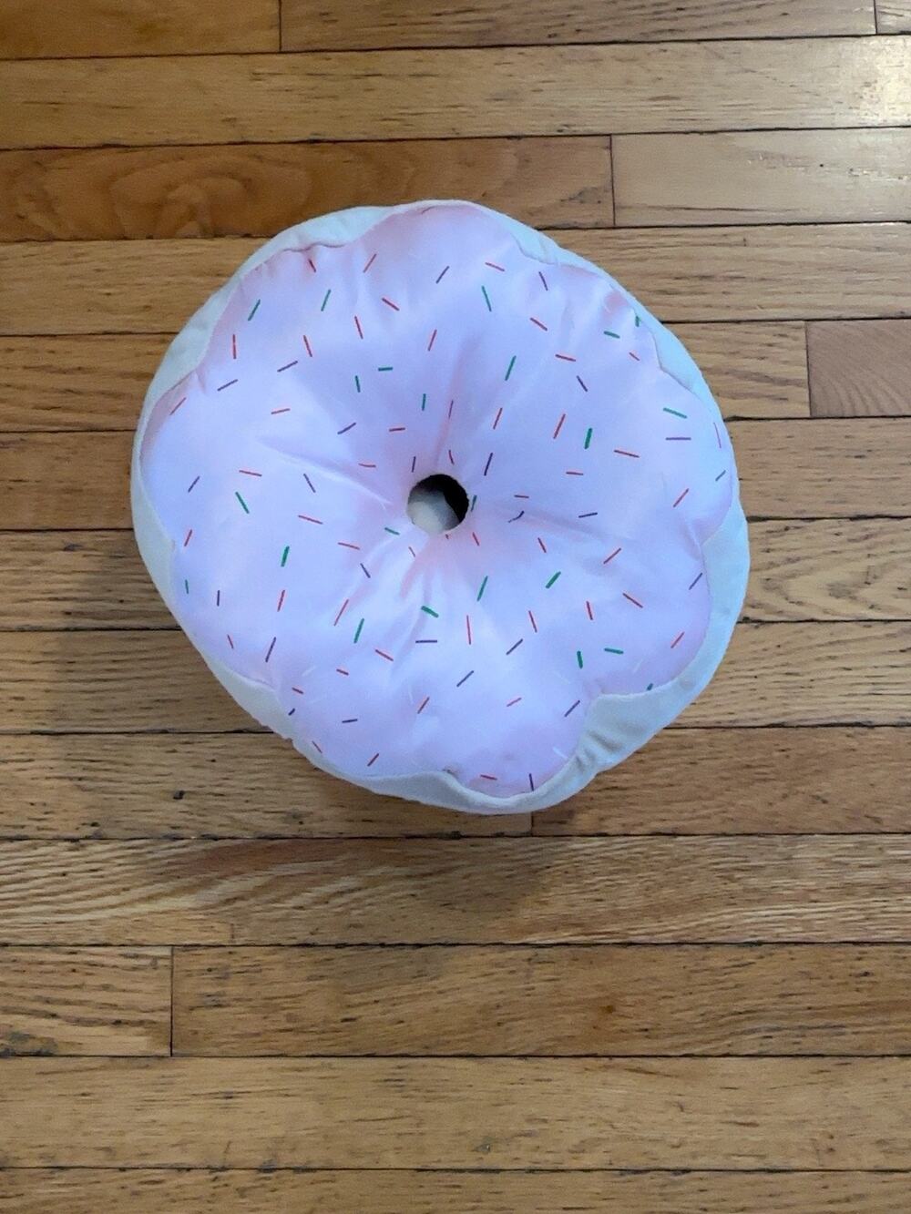 Donut Dog Halloween Costume Medium Pink Frosting Sprinkles Pet Costume